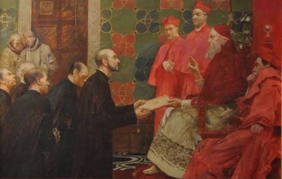 jesuitajonathan's tweet photo. Un día como hoy, 27 de septiembre de 1540, el Papa Paulo III aprobó la bula Regimini militantis Ecclesiae, dando origen oficial a la Compañía de Jesús (los jesuitas). Celebramos hoy el legado espiritual, educativo y humanista de San Ignacio de Loyola y sus primeros compañeros. https://t.co/NDQ28Ftnjs