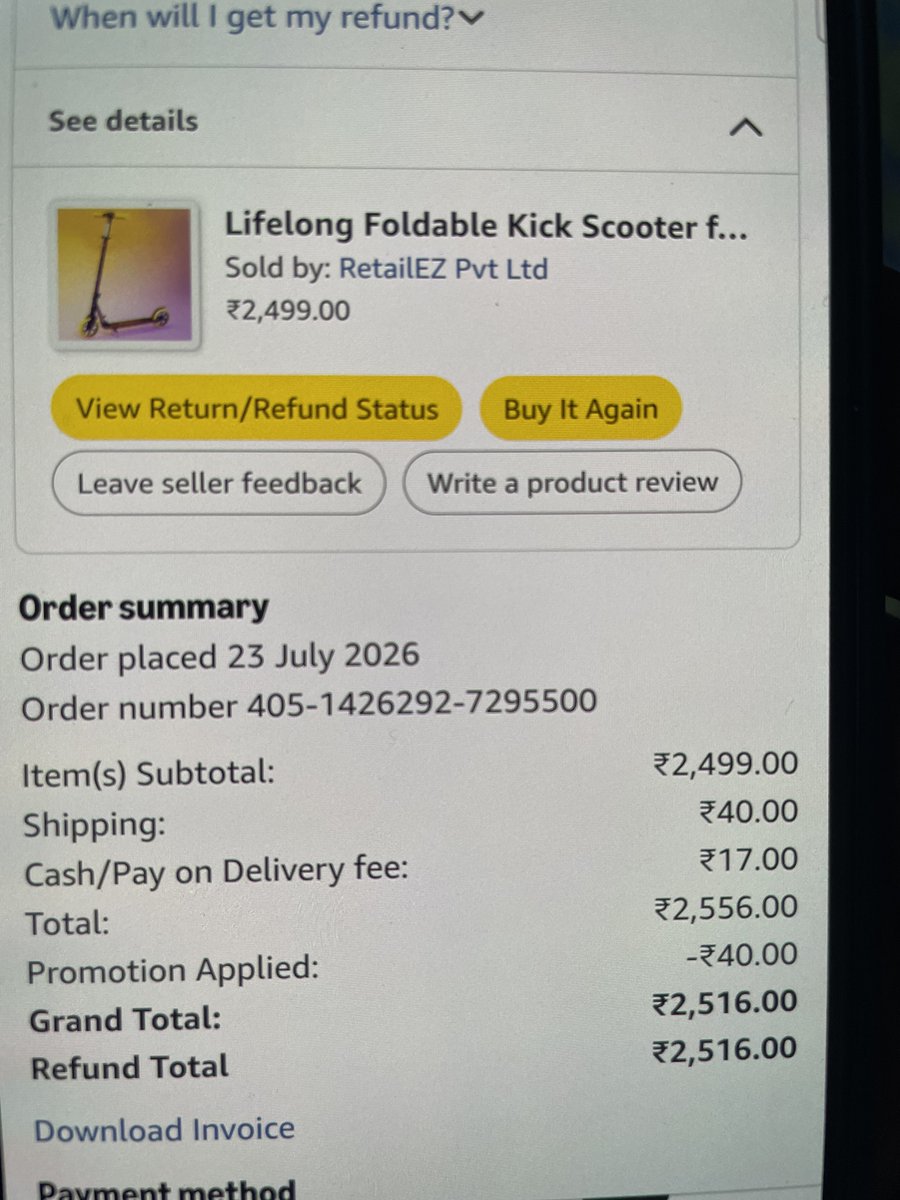 wastingtimeatX's tweet photo. @amazonIN  2 months of follow-ups, still no resolution. Today at 5:50 PM, your agent couldn’t even confirm how the order would be returned. I’m frustrated. Please resolve this urgently, or I’ll have to approach the Consumer Court. https://t.co/onPGwgmUe0
