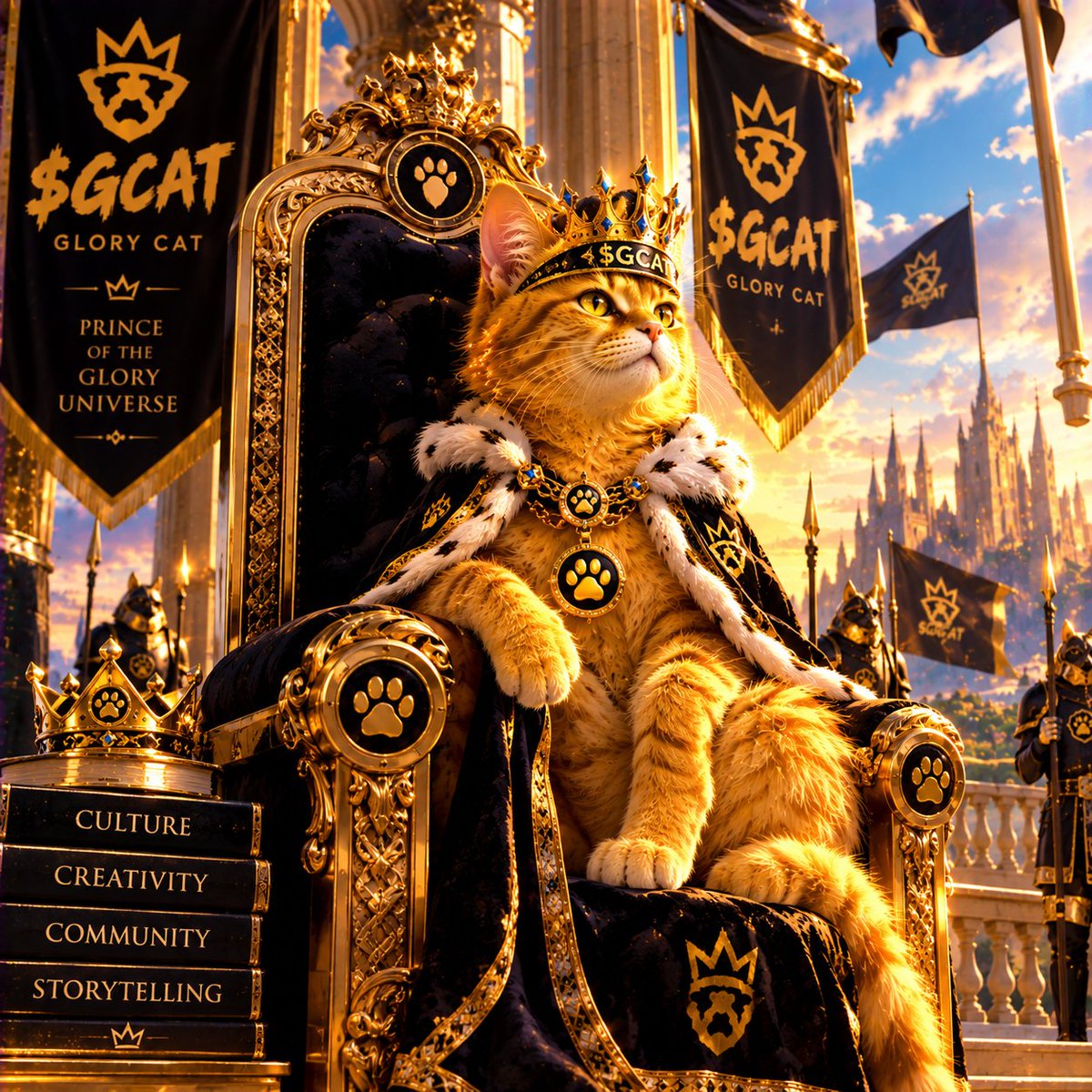 Finekess10's tweet photo. 👑🐱
$GCAT isn’t just wearing the crown — it’s building a universe. 🔥

One vision. One community. One GLORY.

The next chapter starts now. ⚡👑

#GCAT #GloryCat #BNBChain https://t.co/aGUVdfCHmm