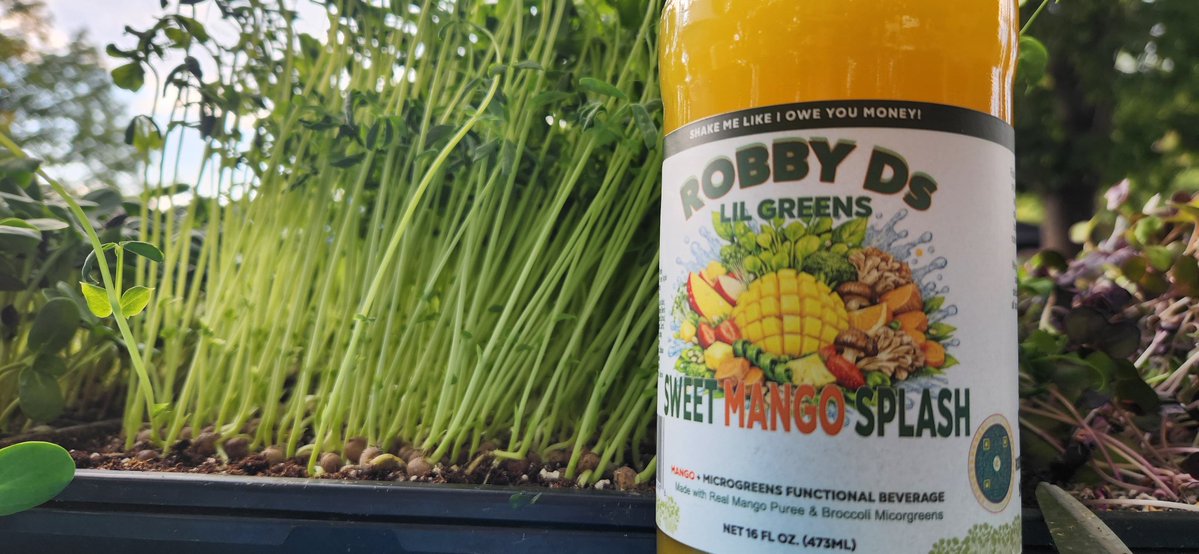 RobbyDsLilGreen's tweet photo. Fun fact: every bottle of Sweet Mango Splash says 'SHAKE ME LIKE I OWE YOU MONEY!' on the neck band. It does owe you money. It's settled its debts. Shake it anyway. 🥭 #FrontRoyalVA https://t.co/64wvr5vc7Q