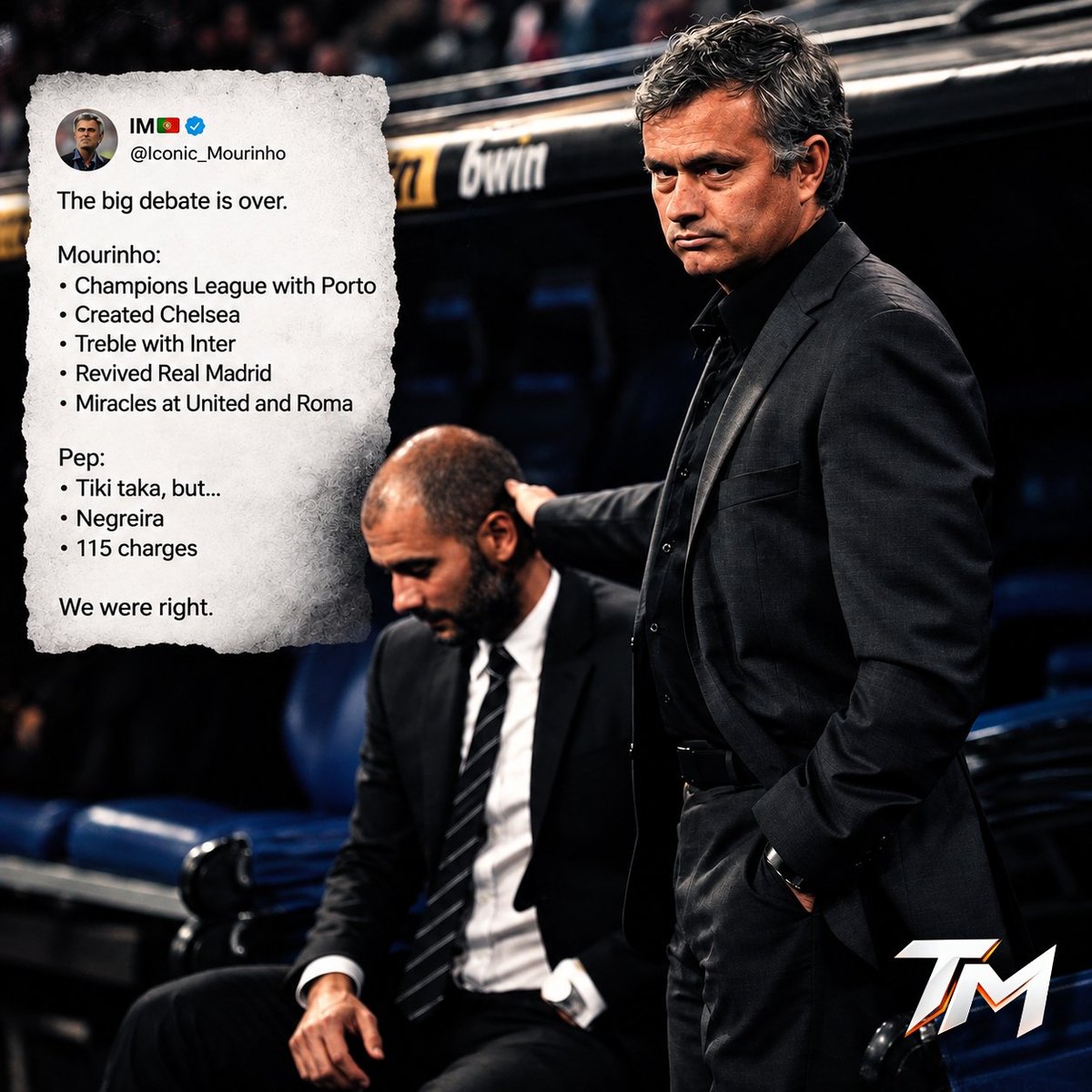 TMfutbal's tweet photo. Is the big debate finally over? 🤔 https://t.co/bAki580iPi