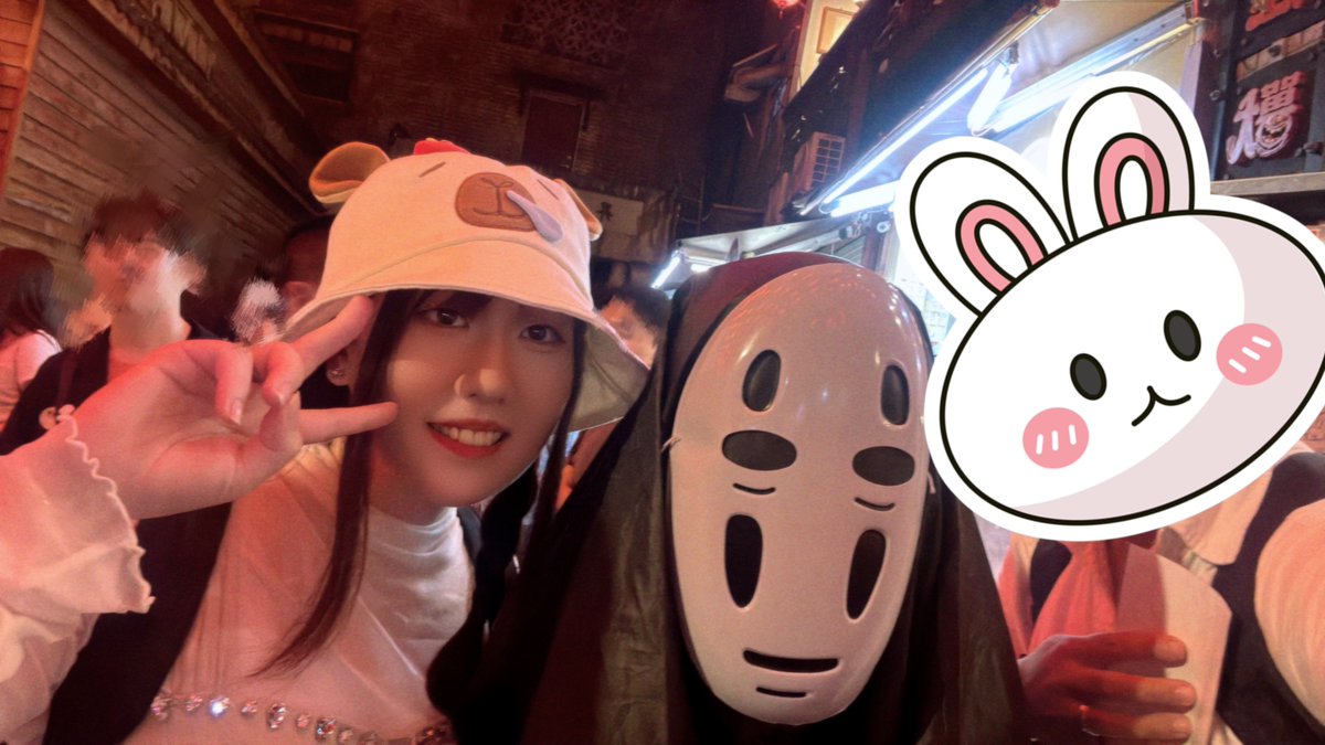 Rotoni_game's tweet photo. 九份に行った🇹🇼

ｶｵﾅｼ可愛かった！！！friendly！

うさぎは🦉 https://t.co/LlIKhfnTRJ