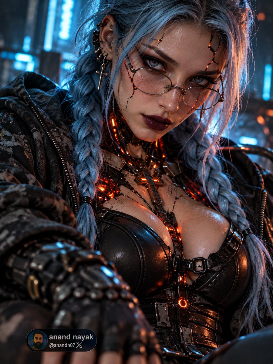 anandn07's tweet photo. QT - Cyberpunk Warrior https://t.co/AC79nLvjt2