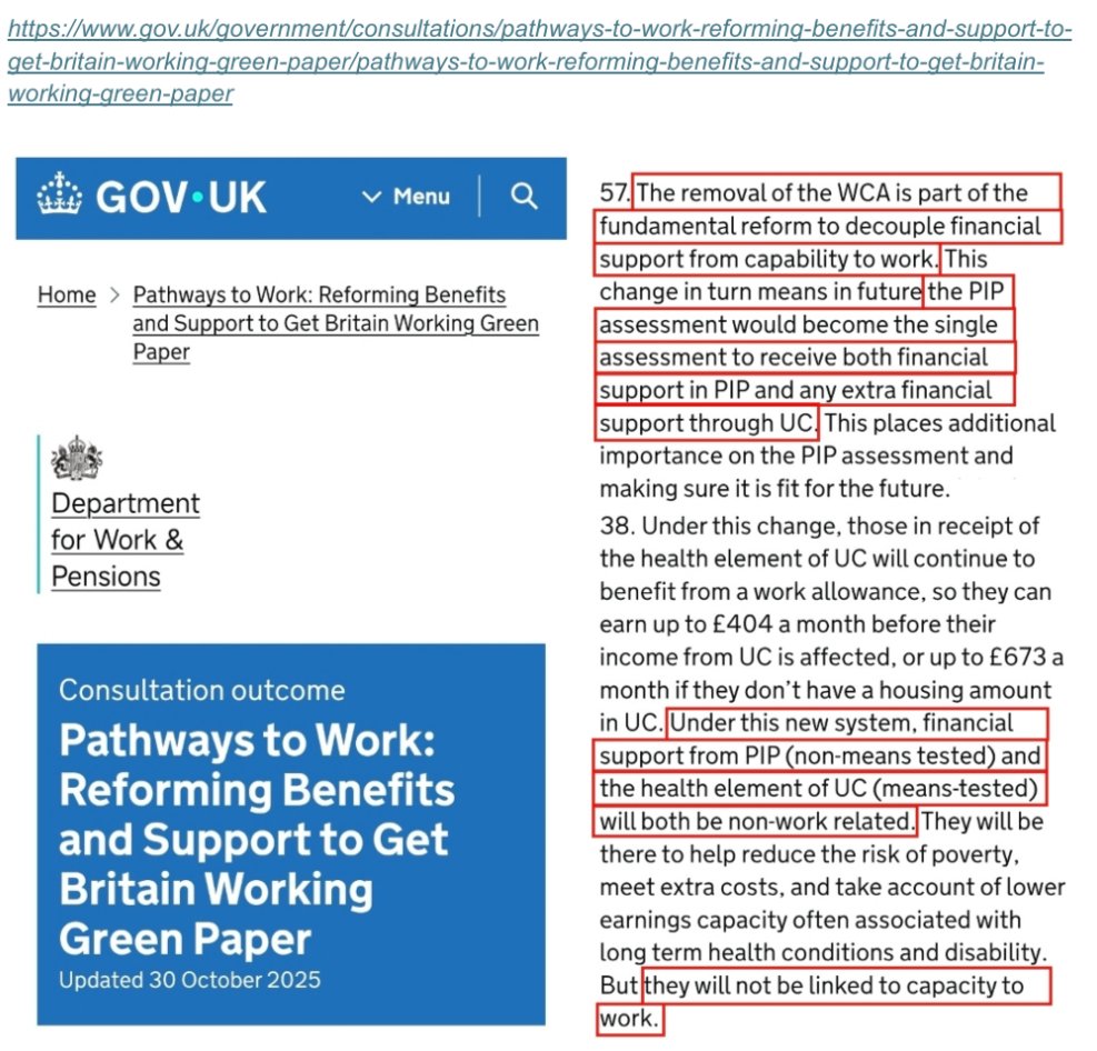 LurgeeLife's tweet photo. I know the Work Capability Assessment is horrendous

But what Labour plan to do is *much worse*

Their plan is to "decouple financial support from capability to work"

Their plan will mean 100,000s who would qualify now as too ill or disabled to work will be deemed "fit for work" https://t.co/lYlMoh8afz