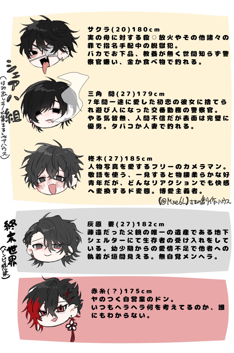 Kuroama3's tweet photo. 自創作まとめ\♪♪/ https://t.co/RStweIZSM3
