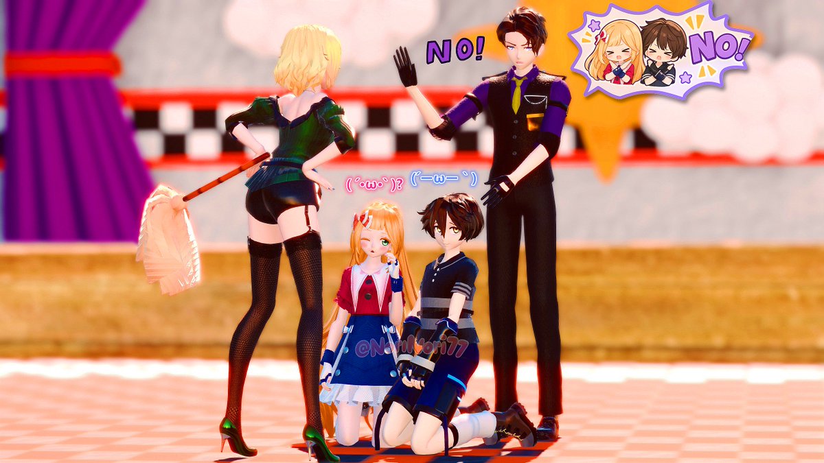 NoriNori775's tweet photo. 👑FNAF New MMD Fandom Comic — Who’s the Queen of the Afton Family?✨3D meme story!😂💜【Part 1】
I really wanna make a new work for our Clara/Mrs. Afton, this fun idea came to mind💡
Ft. CC Elizabeth, Michael &amp; William Afton
➡️Part 2 coming next!💎

#FNAF #FNAFFanart #AftonFamily https://t.co/nmSJ7KE7M8