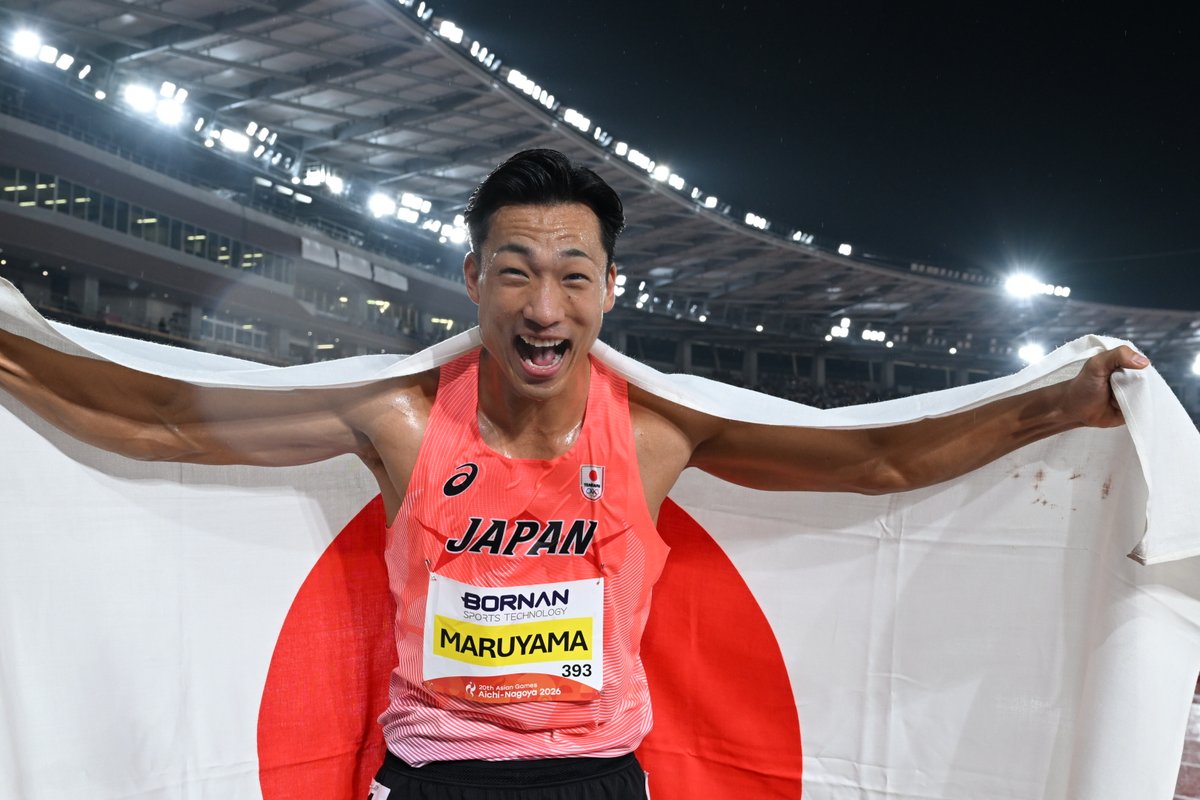 Getsuriku's tweet photo. #名古屋アジア大会
男子十種競技
1500m
丸山優真（住友電工）はトップと僅差の2着
4分33秒92で719点獲得
総合8123点のセカンドベストでアジアのキングに輝く👑
🥈陳興華🇨🇳8012点
🥉T.シャンカー🇮🇳7934点

奥田啓祐（ウィザス）は1500mを5分39秒13
総合6875点で6位 https://t.co/JkCRtJKfsh