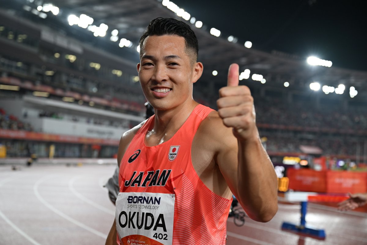 Getsuriku's tweet photo. #名古屋アジア大会
男子十種競技
1500m
丸山優真（住友電工）はトップと僅差の2着
4分33秒92で719点獲得
総合8123点のセカンドベストでアジアのキングに輝く👑
🥈陳興華🇨🇳8012点
🥉T.シャンカー🇮🇳7934点

奥田啓祐（ウィザス）は1500mを5分39秒13
総合6875点で6位 https://t.co/JkCRtJKfsh