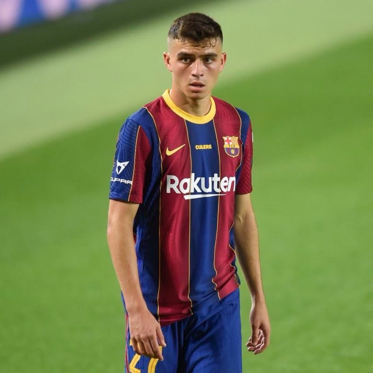 totalBarca's tweet photo. September 27 2020:

Pedri makes his debut with Barcelona 💙♥️ https://t.co/bA8L7Q2cFV