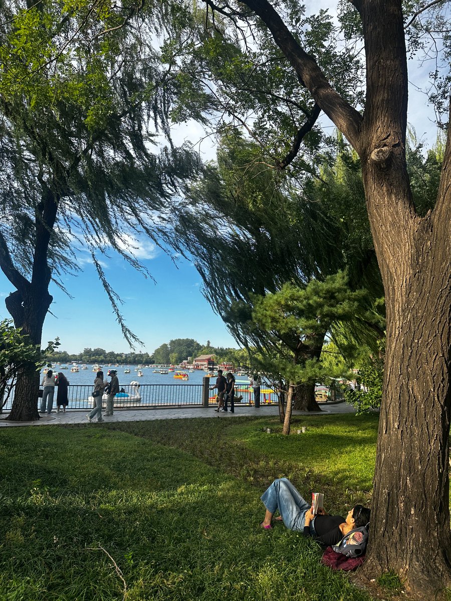grab624061's tweet photo. A fall afternoon at Beihai Park #Beijing https://t.co/FJfMZY5mtR