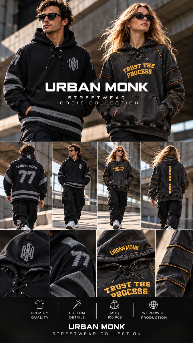 FASHIONNETWORKP's tweet photo. THE NEW BLANKS HOODIE COLLECTION
Premium blanks. Ready for your brand.
Customize with your own HANG TAGS

MOQ ONLY 100 PCS 
WORLDWIDE DELIVERY APPROX. 3 WEEKS

YOUR BRAND. OUR PRODUCTION.

#PrivateLabel #BlankHoodies #StreetwearManufacturer #MadeInPortugal #CustomHoodies https://t.co/tCxHUHcIzm
