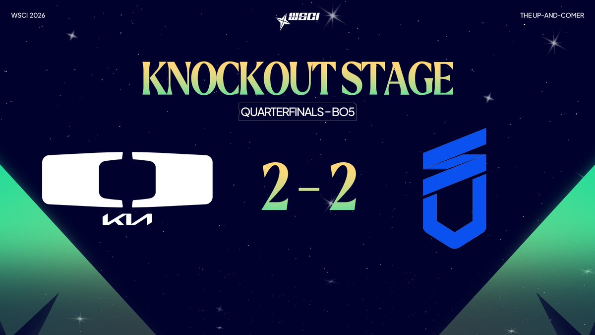 EMEAmasters's tweet photo. WE ARE GOING TO GAME 5!

Dplus KIA come back once again to tie the series!

#WSCI https://t.co/YL9lDeXj0l