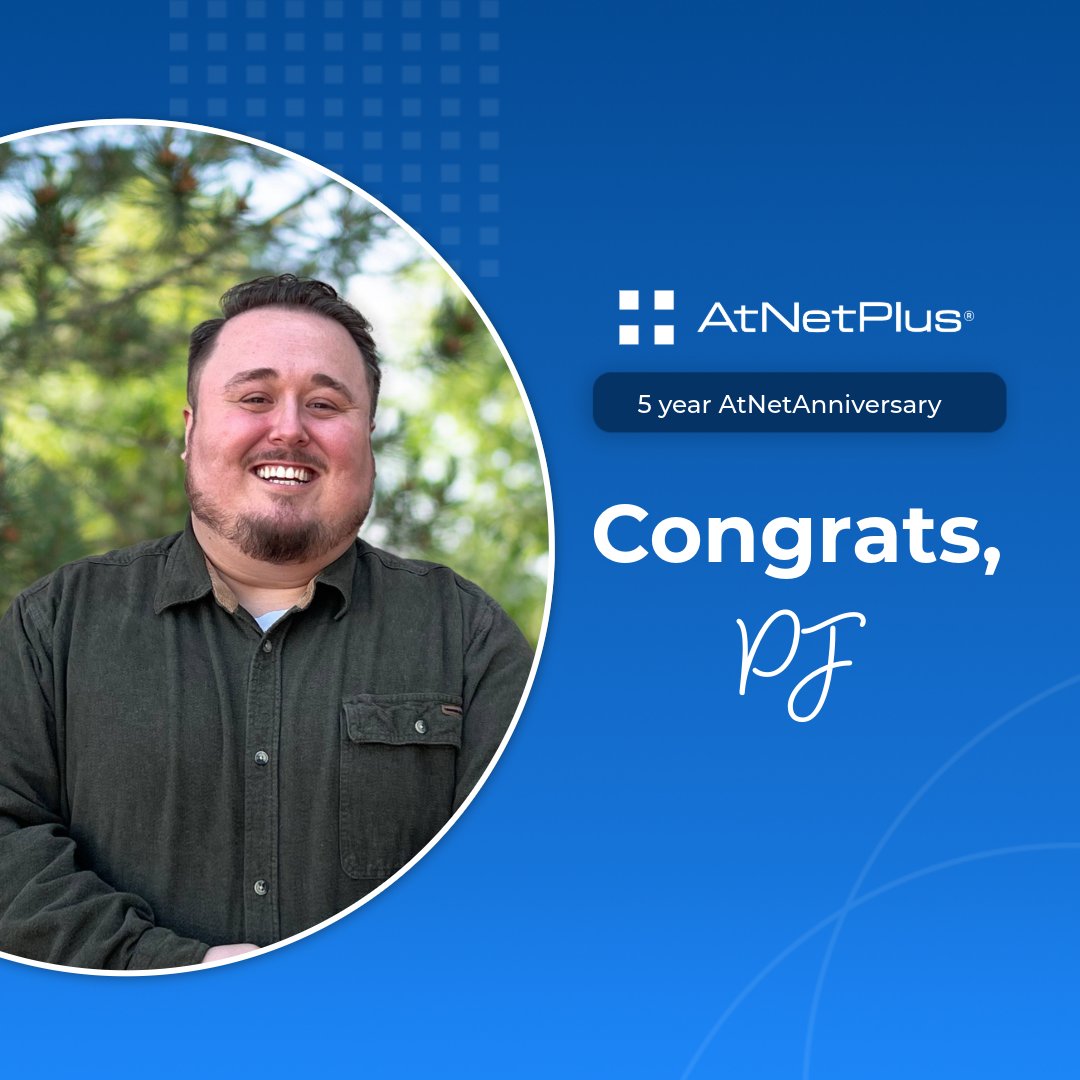 atnetplus's tweet photo. Today, we're celebrating PJ's 5-year AtNetAnniversary! Thank you for everything you do!
#AtNetPlus https://t.co/sH6mxPgQYb