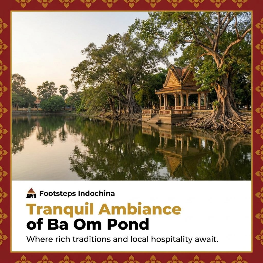 vnfootsteps's tweet photo. Venture into the untouched cultural landscape of Tra Vinh in the Mekong Delta. Experience the majestic Theravada Buddhist pagodas and the tranquil ambiance of Ba Om Pond, where rich traditions and local hospitality await. https://t.co/FHcYtsN5Nh