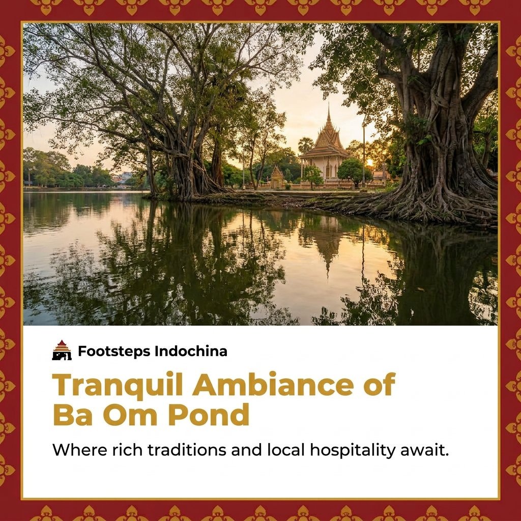 vnfootsteps's tweet photo. Venture into the untouched cultural landscape of Tra Vinh in the Mekong Delta. Experience the majestic Theravada Buddhist pagodas and the tranquil ambiance of Ba Om Pond, where rich traditions and local hospitality await. https://t.co/FHcYtsN5Nh