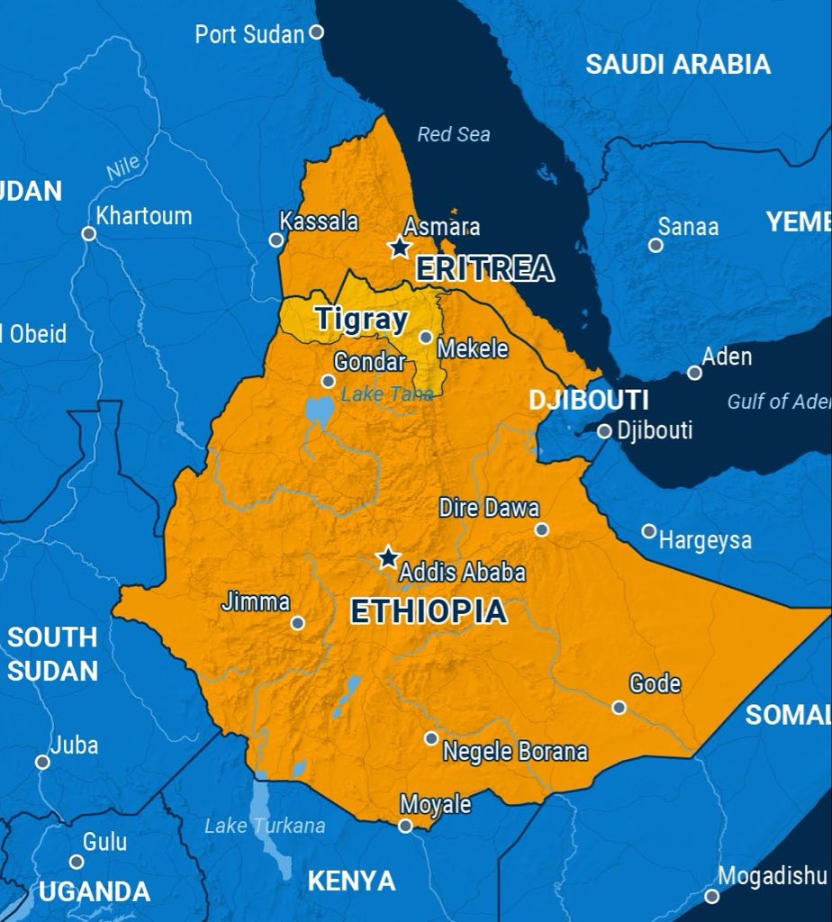 rkmtimes's tweet photo. BIG🇪🇹🇪🇷🔥  Ethiopia accused Eritrea of providing financial, military and weapon support to Tigray’s TPLF and new Seven-Group alliance that fighting Ethiopian army. 

- Tigray and Ethiopia has $200b worth Gold, Copper, Zinc, Silver, Potash and Rare earth and geographical economy country.