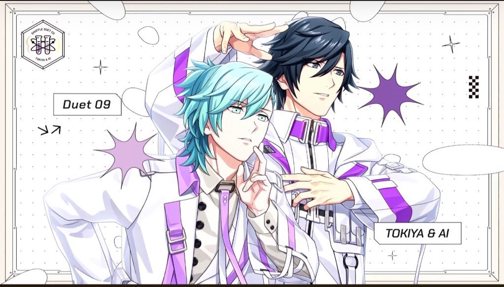 karakara_piman's tweet photo. 「私のターン。召喚、美風藍。」
「へえ。ボクが来たからには、容赦しないから。覚悟してよね。」 https://t.co/ftDWYQVUA2