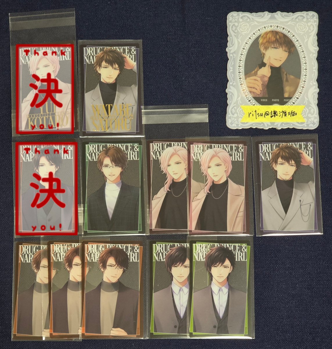 ritsu_jt's tweet photo. 【交換】
ドラマト クリカ  Catch your Eye

譲）
R：渡部
N：夏目 由井 渡部 朝霧 菅野
求）
R/N：今大路 ＞ 服部1
※別ツイ纏めて優先 https://t.co/BRlydd66C5