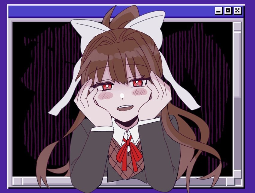 HngryDokiMonika's tweet photo. Which do you think would make a good pfp? https://t.co/H6BkILSNW2