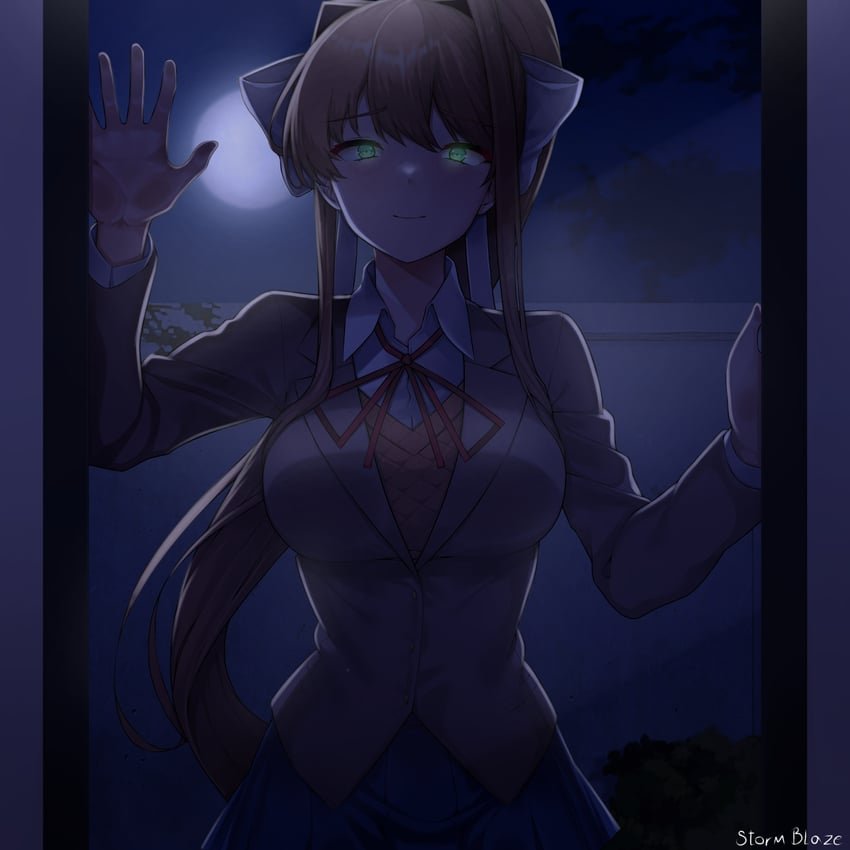 HngryDokiMonika's tweet photo. Which do you think would make a good pfp? https://t.co/H6BkILSNW2