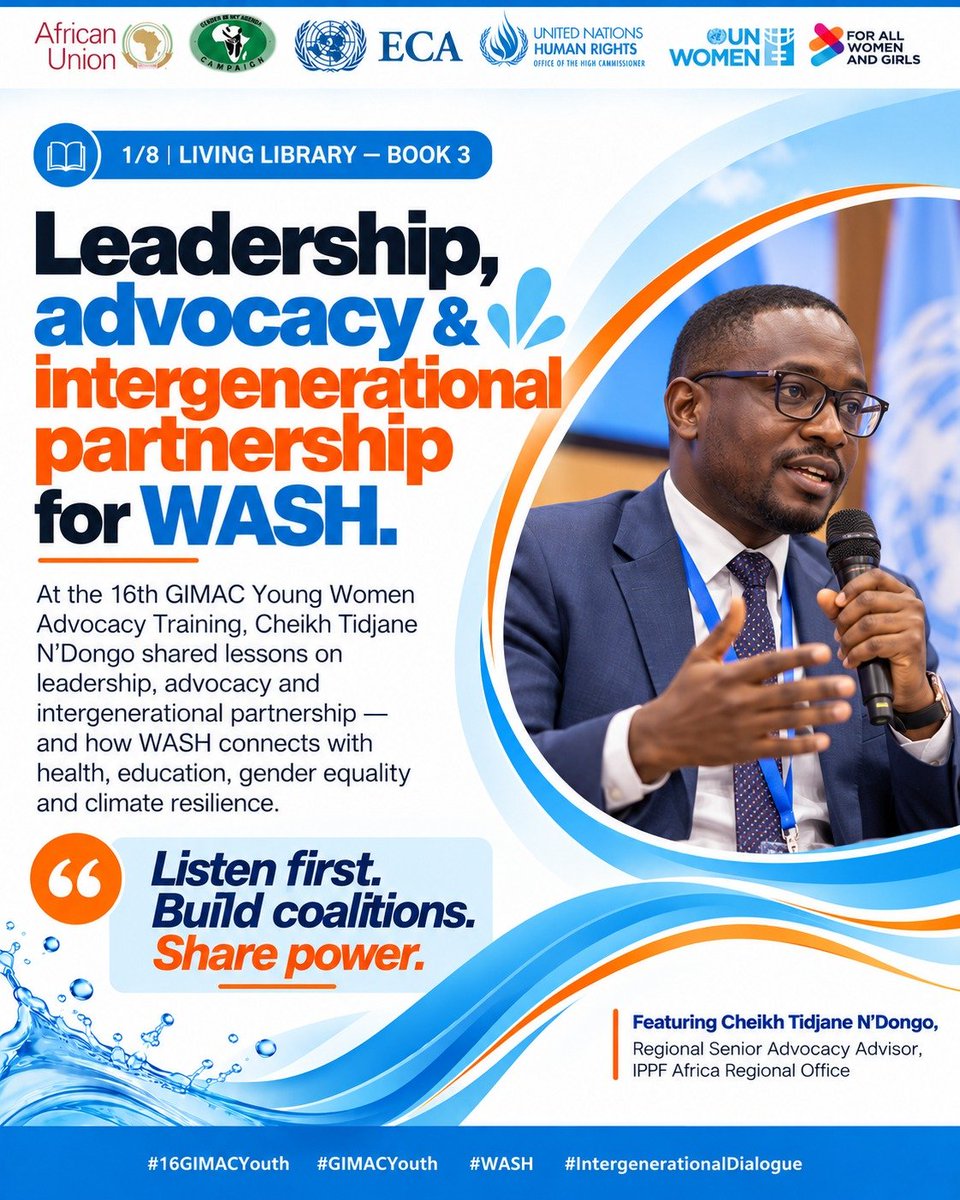GimacYouth's tweet photo. 2️⃣ #16GIMACYouth  #GenderResponsiveWASH #WaterJustice #YoungWomenLead https://t.co/jDBpmUbL0r