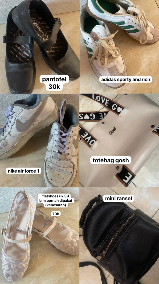 chellinn13869's tweet photo. #WTS baju dan barang kos
📍jogja

Hi! aku mau jualin ni baju sm barang barang  (mau ngosongin kamar) 

Buat yg minat bisa dm aja ya, btw aku bb 53 tb 154. Boleh nego juga kok..
Ambil ke kos/gosend/jnt-jne blm bisa oren

#bajupreloved #prelovedjogja #preloved
@KomunitasMurah https://t.co/MTl5QE9mMY
