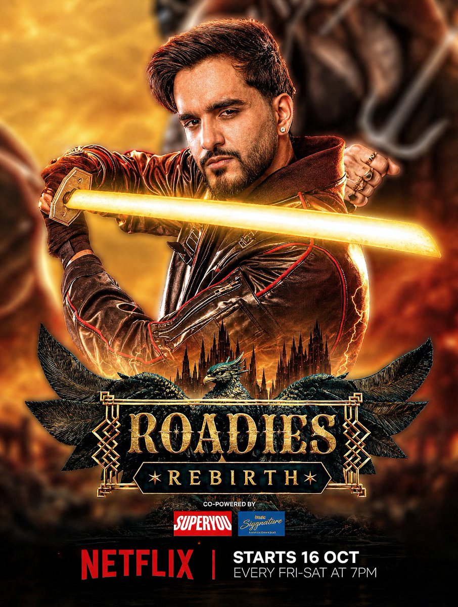 Mohitpanwa8582's tweet photo. Can’t wait to see gang leader Abhishek Malhan in action for Roadies Rebirth😭🔥
#RoadiesRebirth starts on October 16 at 7:00 PM🔥❤️
@AbhishekMalhan4
#pandagang #abhishekmalhan #fukrainsaan #roadies https://t.co/Apzj30yjaA