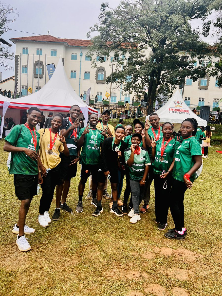 Mbabalikeneth's tweet photo. Today we managed to run and represent the mighty college of @MaKCEES in the @MakRun_Ug and I managed to run the 21km race thank you @Makerere @MESA23202526 https://t.co/pVrZRZB3u1