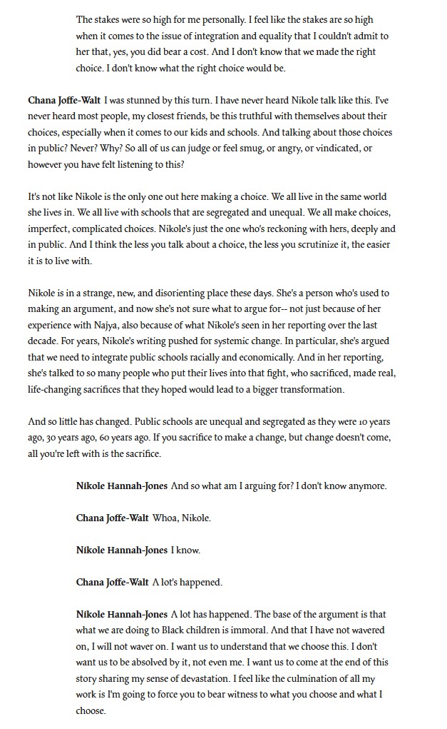 alexanderrusso's tweet photo. Others will disagree,  but the "strange, new, and disorienting" ending includes both an acknowledgement that racial integration has failed as a sole focal point -- and a reminder that the status quo is immoral. To me, that's an opening. 

An Argument https://t.co/sADtC8QMTW https://t.co/VBnVl22KXo