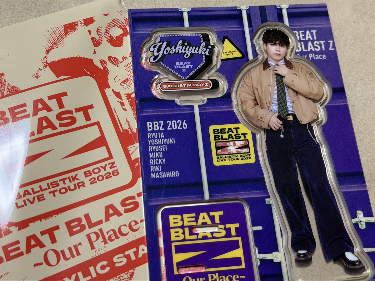 bbz_11ryuta's tweet photo. BALLISTIK BOYZ BBZ
BEAT BLAST Z 〜Our Place〜 
【交換】 フォトカ　アクスタ

譲)  加納嘉将 海沼流星 砂田将宏
　　奥田力也 深堀未来 松井利樹

求) 日髙竜太

郵送での交換希望です📮

お気軽にお声掛けください。
リプ、DMお待ちしております。
よろしくお願いいたします🙇‍♀️ https://t.co/30E4xs3o0l