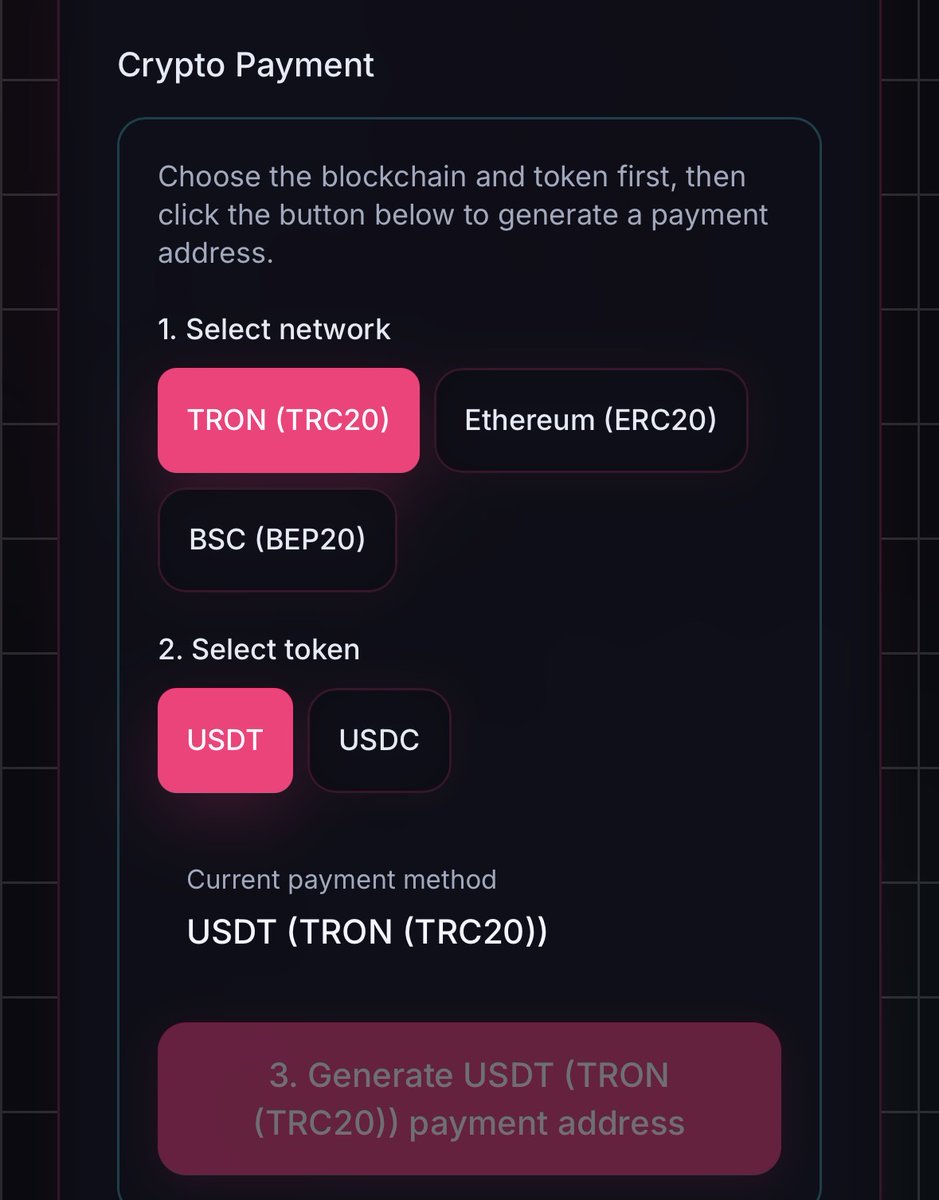 Leapnode_AI's tweet photo. Happy Sunday, builders 

Hope everyone’s having a good one and taking some time to recharge before another week of building.

And a little update from LeapNode 👀

Crypto payments are now live.

You can now use TRON, Ethereum, or BNB to top up your LeapNode account and subscribe.

So if you’ve been looking to start building with multiple AI models, getting started just got a little easier.

Enjoy your Sunday, builders. 🤝
We’ll be back to building tomorrow.