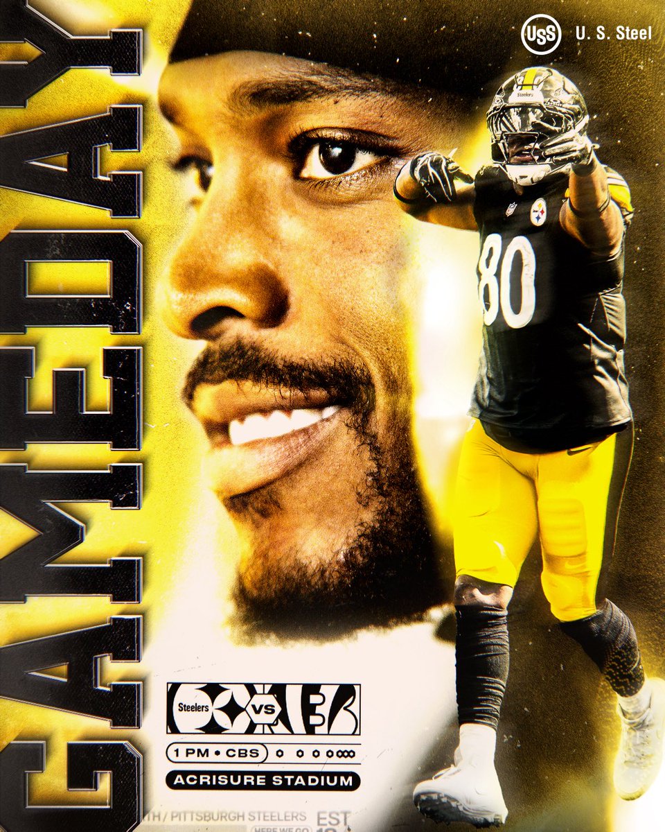 steelers's tweet photo. Gameday in the Burgh‼️

@U_S_Steel | #HereWeGo https://t.co/1ZjHiEO1gO