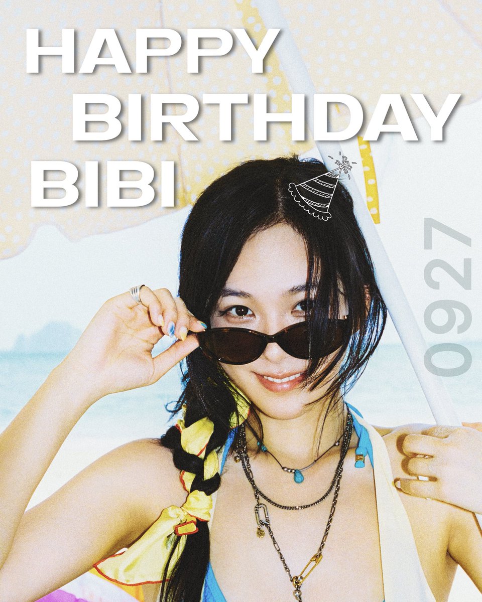 nakedbibi's tweet photo. 🎂💘 Happy Birthday, BIBI 💘🎂

👉생일 기념 미공개포토 보러가기
https://t.co/ZrfombdiBU

#BIBI #비비 https://t.co/DxUUk2ABzi