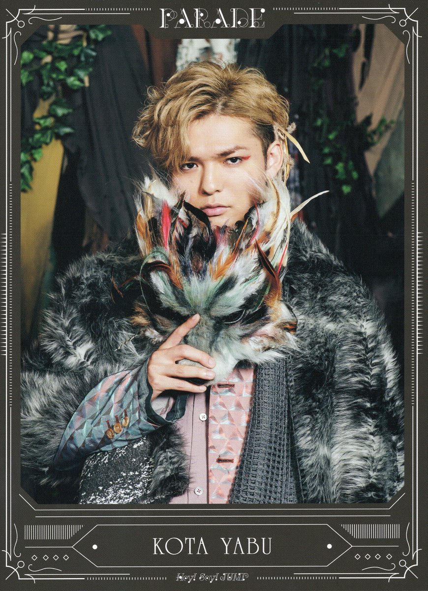 a__mag's tweet photo. .

PAREDE 初回2 ケモパレポートレート

▽やぶゆと

▽薮宏太

▽山田涼介

▽やまちね

. https://t.co/3XeYytiVxW