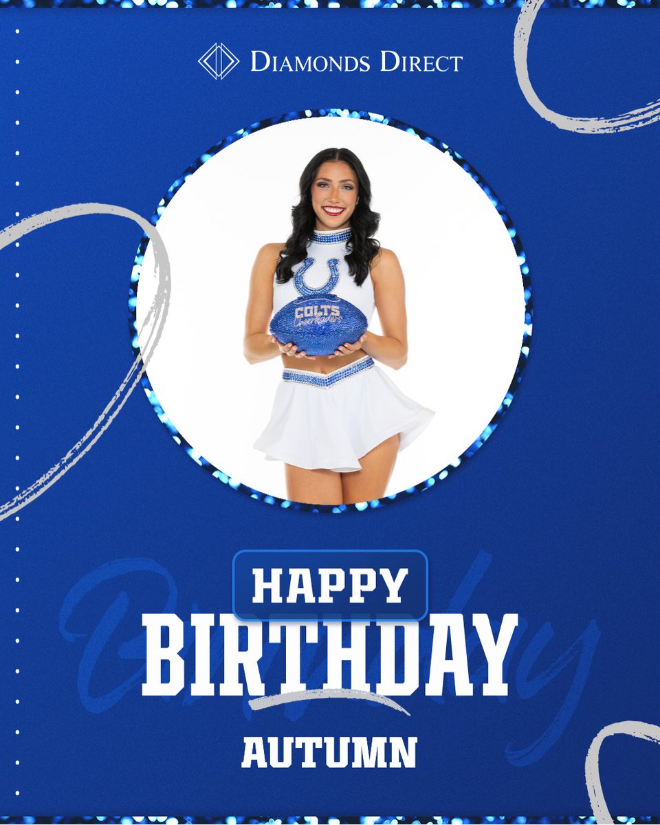 ColtsCheer's tweet photo. an extra special gameday 💙🩶

Happy Birthday, Autumn! Your talent and work ethic are blessings to this team, and we cannot wait to watch you shine today! ✨ https://t.co/GIBWNWr3VI