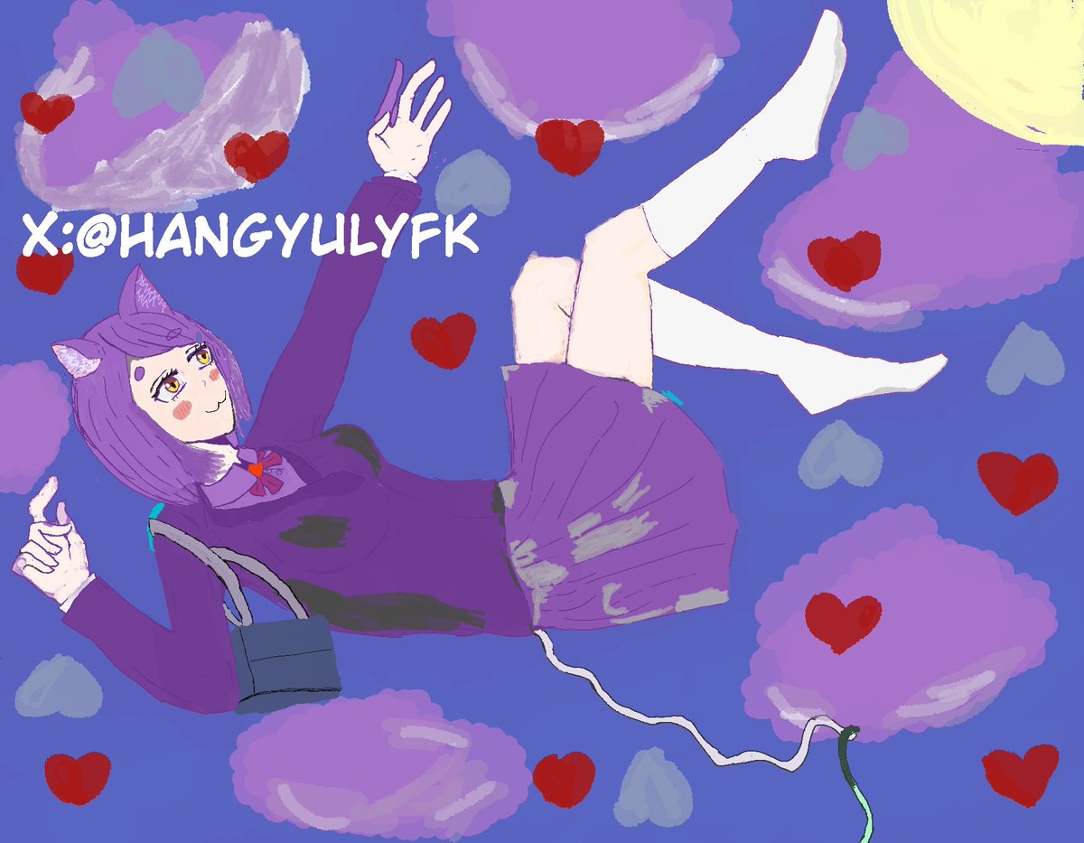 hanyulyfk's tweet photo. 原作@yanineko_anime 
@Imoko_parody
@imo_sato8888
佐藤妹子
今夜月色真美 https://t.co/LTVgG7SATp
