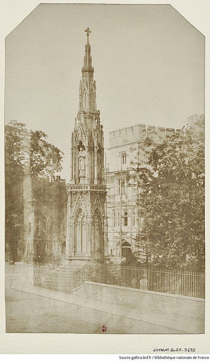 PhotoVoyages's tweet photo. Oxford, England — 1850. 🇬🇧

Victor Stribeck captured the Martyrs’ Memorial, just seven years after its completion.

A glimpse of Victorian Oxford, frozen in time.

#Oxford #OldEngland #OxfordHistory #HistoricalPhotography #PhotographieAncienne https://t.co/hxbV4SUJMk