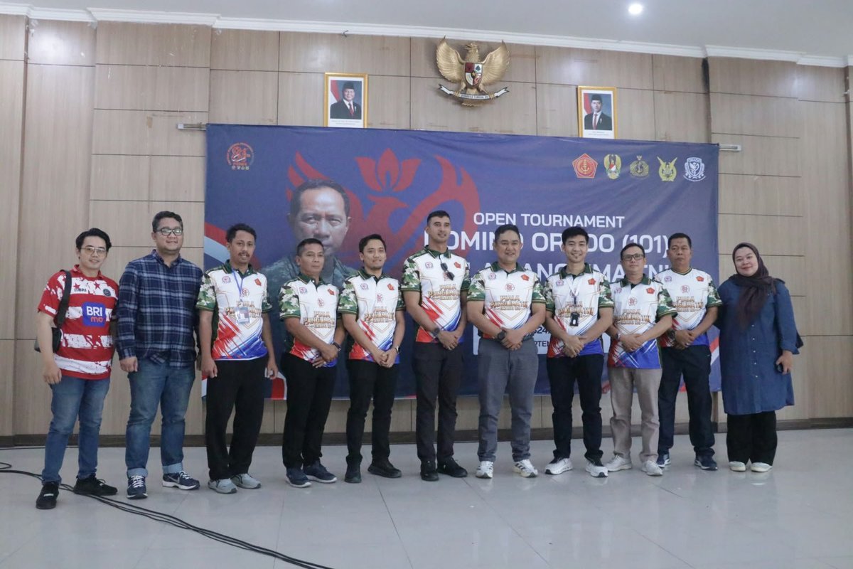 PenSulaiman's tweet photo. 18 Tim Lanud Sulaiman Meriahkan Open Tournament Domino Orado (101) Piala Panglima TNI https://t.co/5tXCF4cpDv
