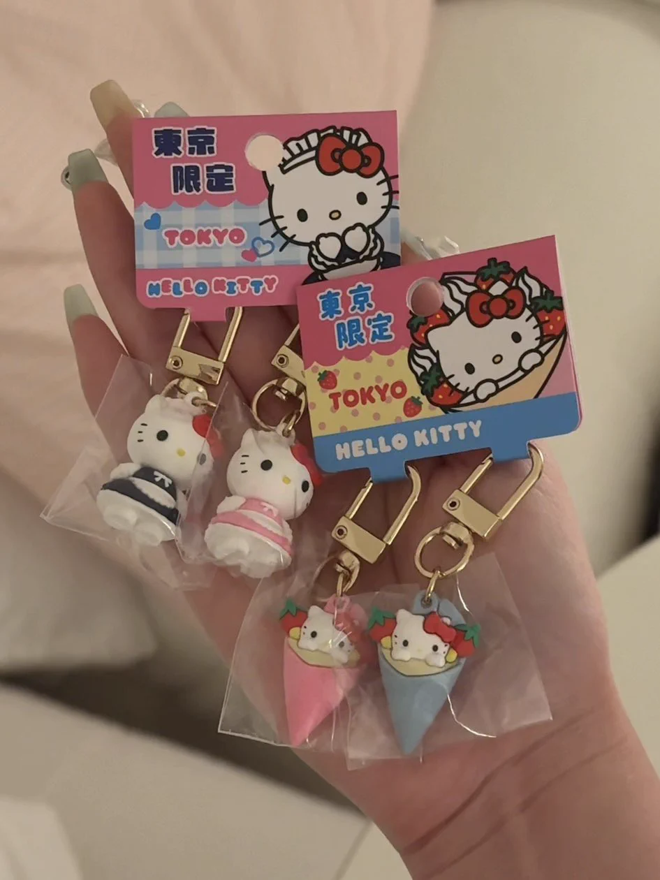 新品❗️激レア❗️東京限定・巣鴨キティちゃん　キーホルダー　ストラップ　2種類 サモエドネキのお部屋 on X: 