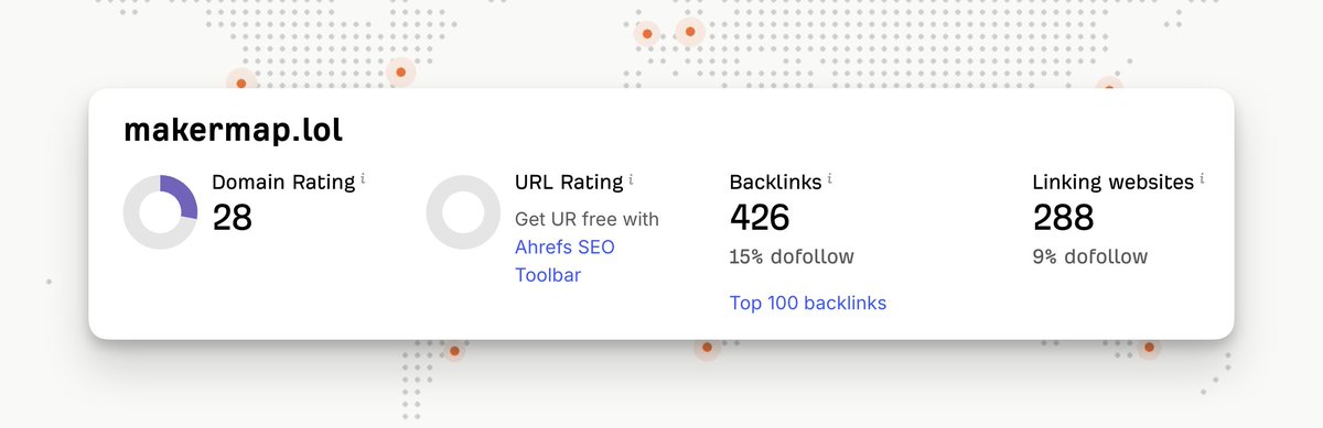 verbove's tweet photo. drop your startup link 👇  

i'll add it on the map &amp; give you a backlink https://t.co/foQqsXpp1z