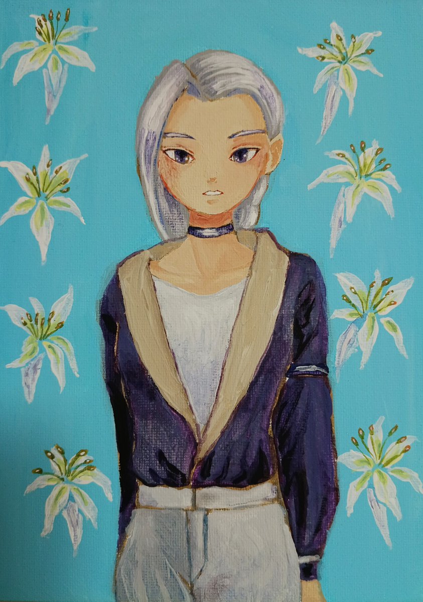 nemuinyo's tweet photo. #羅小黒戦記2 #アクリルガッシュ 
ルーイエ様初めて描きました。絵を描くこと自体がすごく久しぶり。 https://t.co/RbGBydx00o