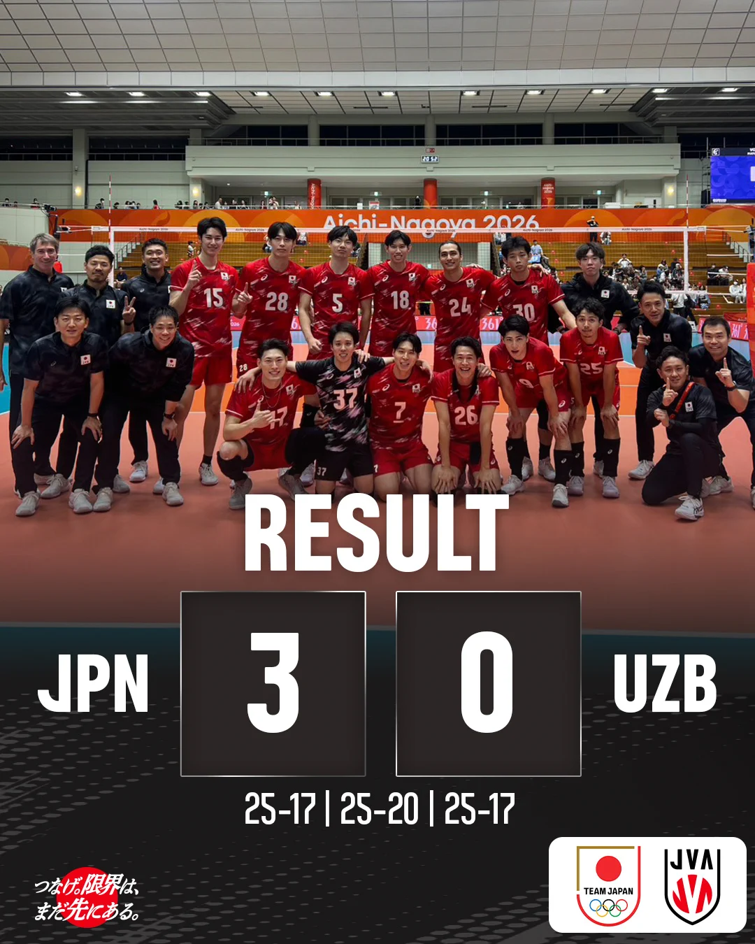 公益財団法人日本バレーボール協会 (@JVA_Volleyball) / X