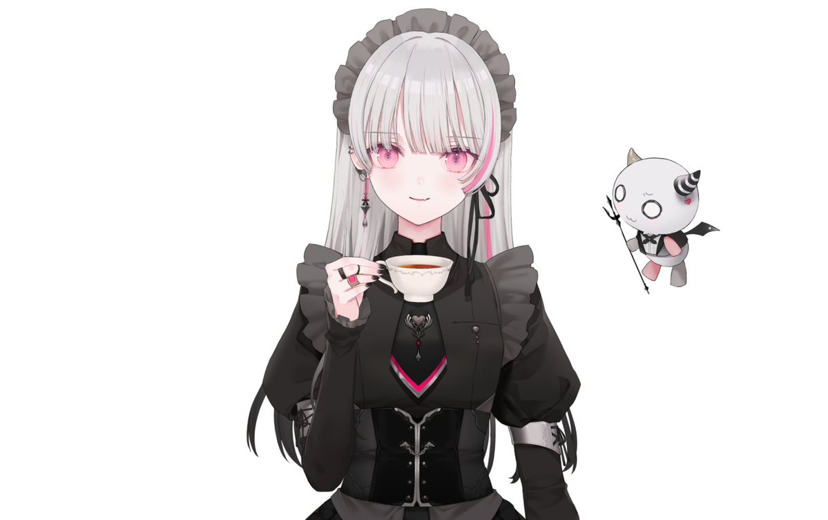 sena_asumi's tweet photo. おかえりなさいませ。ご主人様。
ご注文は黒メイドでしょうか？
#空澄セナ新衣装 https://t.co/bJApHWPrwU