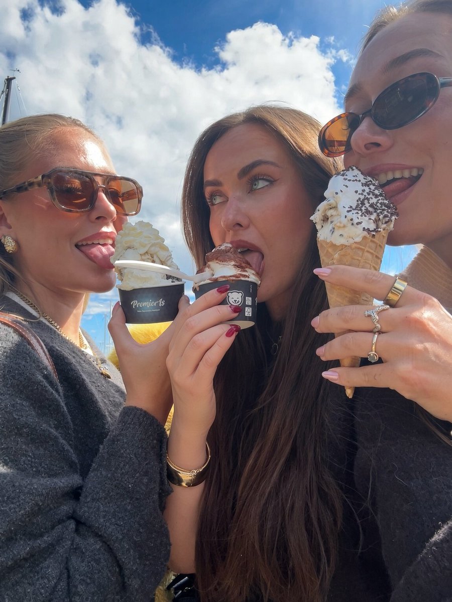 Nova0413_'s tweet photo. Calories don’t count when you’re with your people❤️🍦. https://t.co/tNVFI3Pi0Y