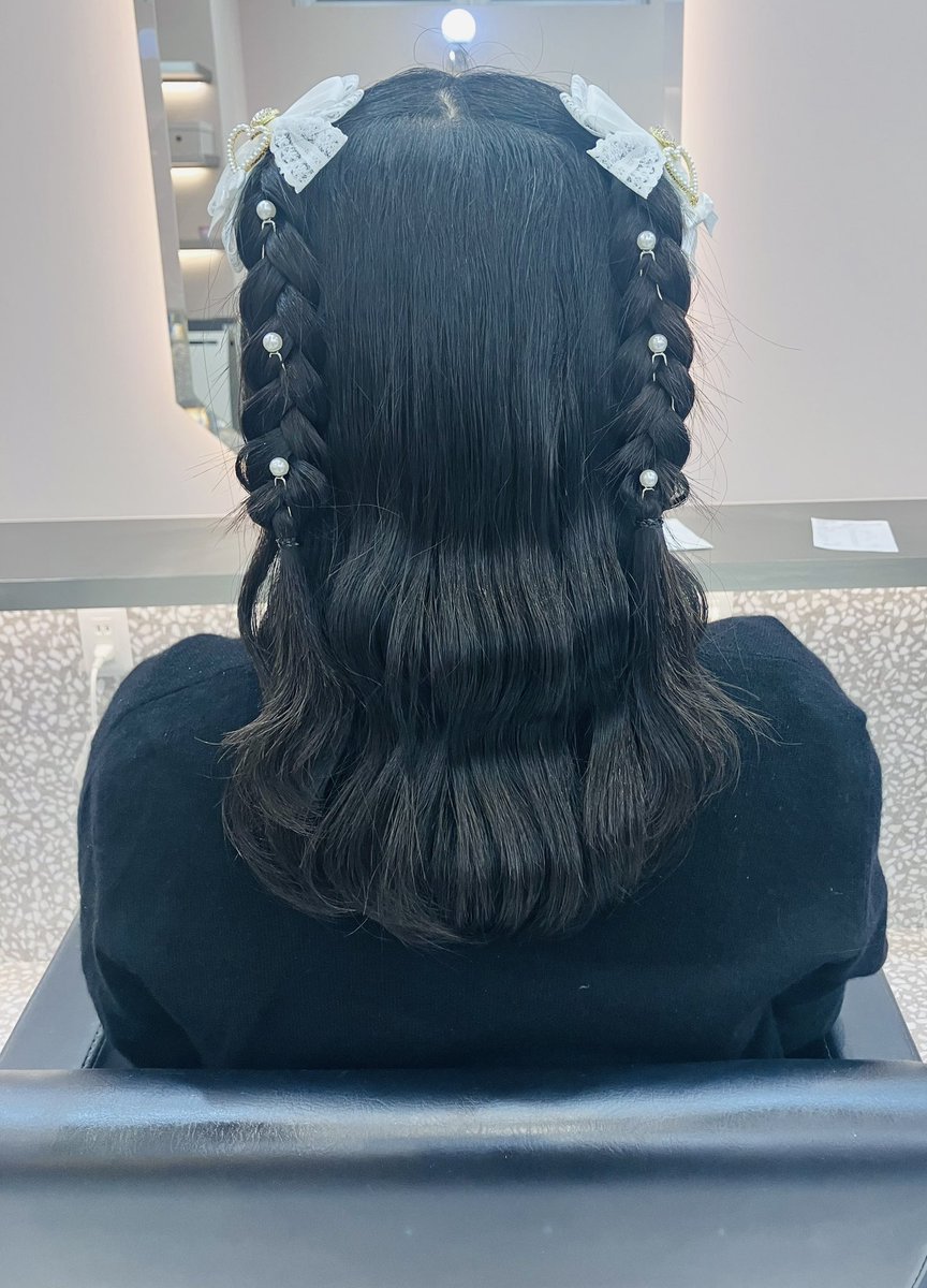 kisa_over20's tweet photo. モフエゴと今日のヘアメ https://t.co/BFpuAc3Xni