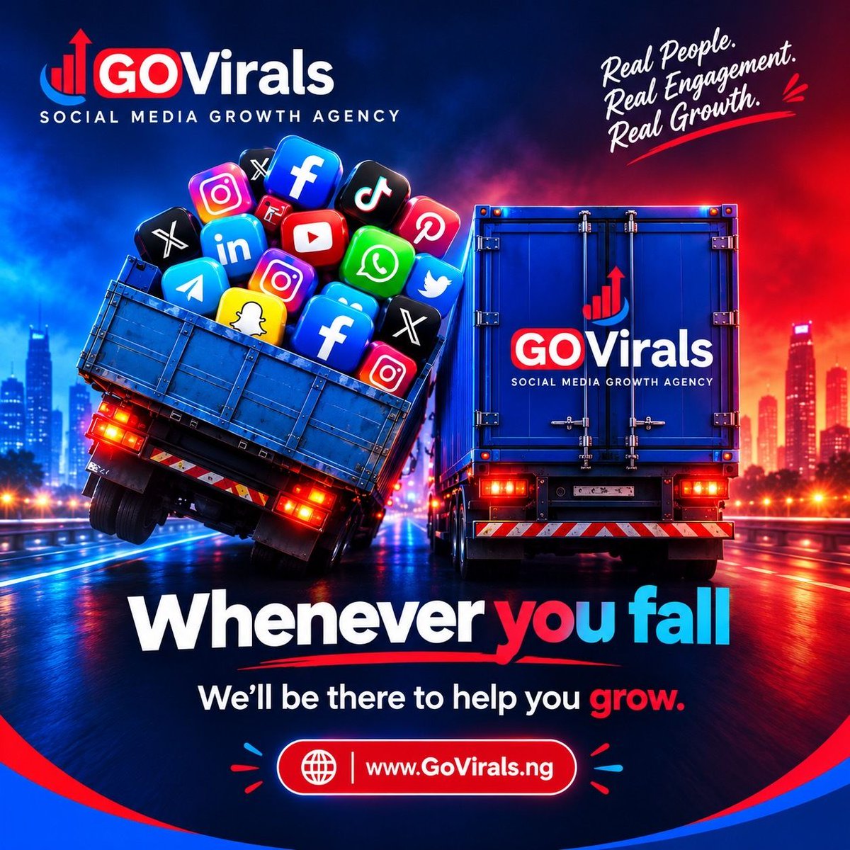 goviralsng's tweet photo. 🚀 Whenever you fall, GoVirals is here to help you grow!

Boost your brand’s online presence with real engagement and social media growth services. 📈

🌐 https://t.co/FUqsc0rVCd

#GoVirals #SocialMediaGrowth #DigitalMarketing #BrandGrowth https://t.co/Bxs7zJhPyD