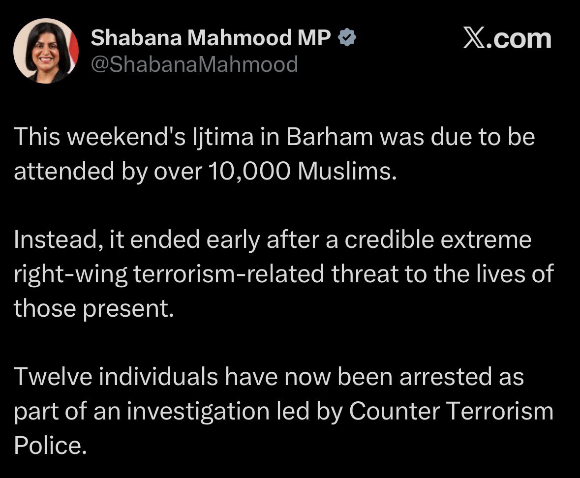 ArchRose90's tweet photo. I see we’re back with "it would be inappropriate to comment further." You didn’t mind commenting further when you wrongly assumed it was far-right terrorism. https://t.co/SXB48crLOq