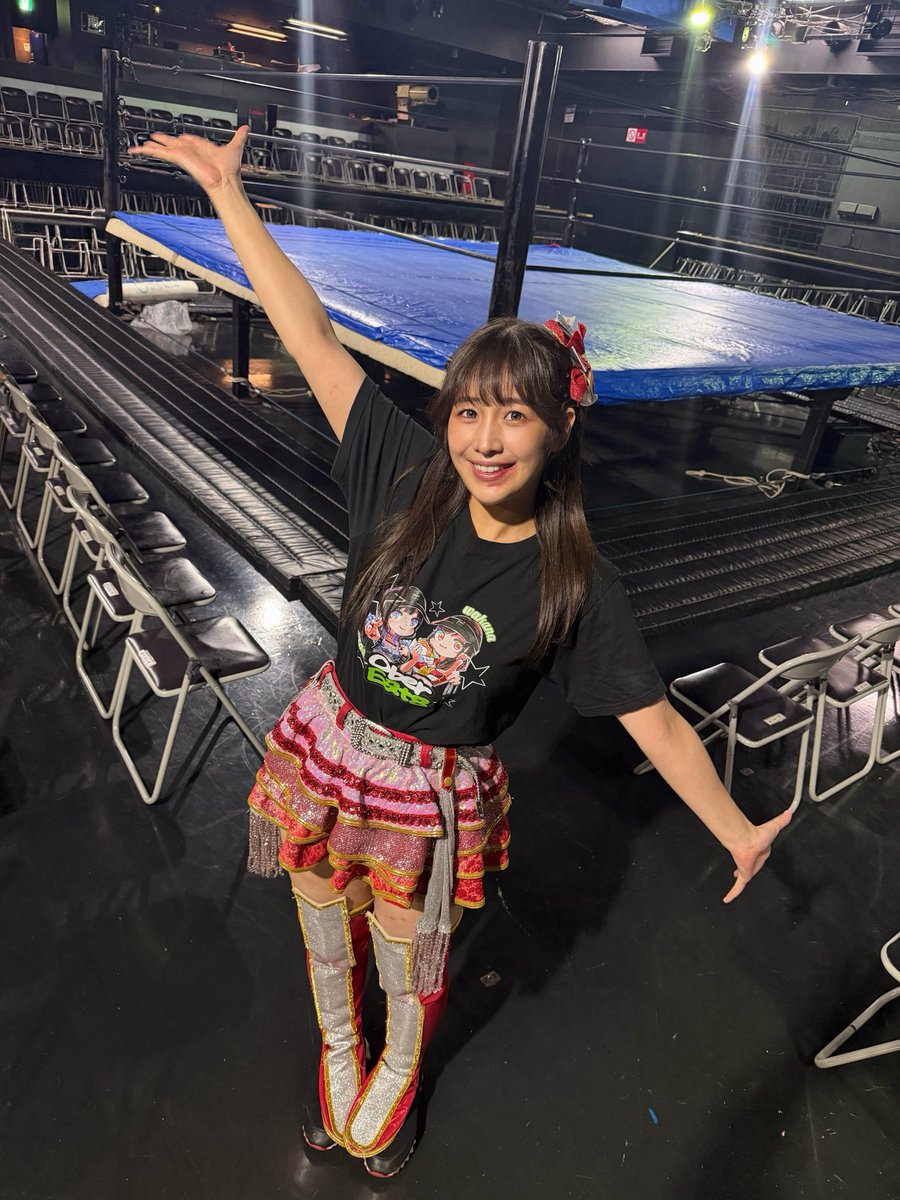 wakana_uehara's tweet photo. 東京女子プロレス、ラスト新宿FACEでした！！

4年前、私の初めてプロレスの試合をした場所！！
ここには本当にたくさんの思い出が詰まってる✨
特別で大切な場所！！！👑

心からのありがとう❣️
#tjpw #新宿FACE https://t.co/sMyDBLgCfB
