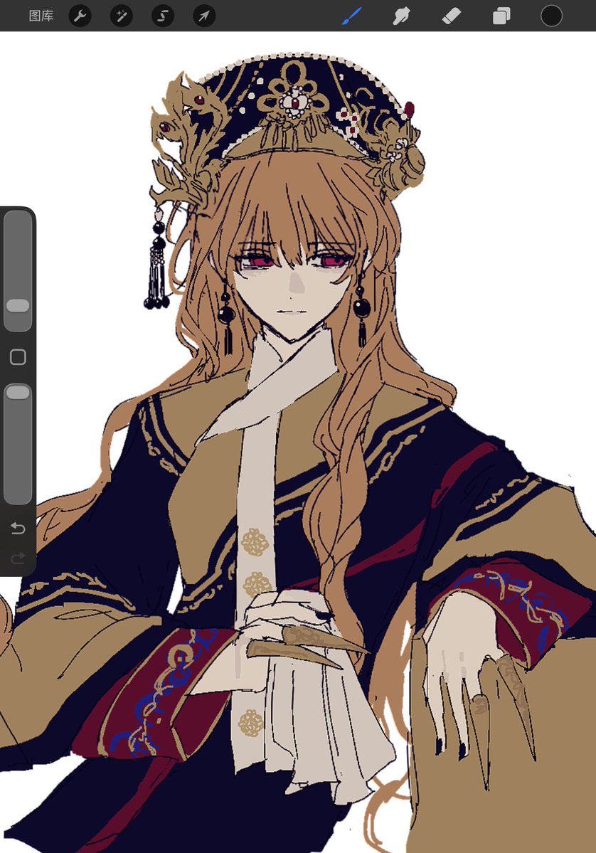 bluimilki's tweet photo. 我去，纯贵妃娘娘 https://t.co/9cg1iv5uZ5