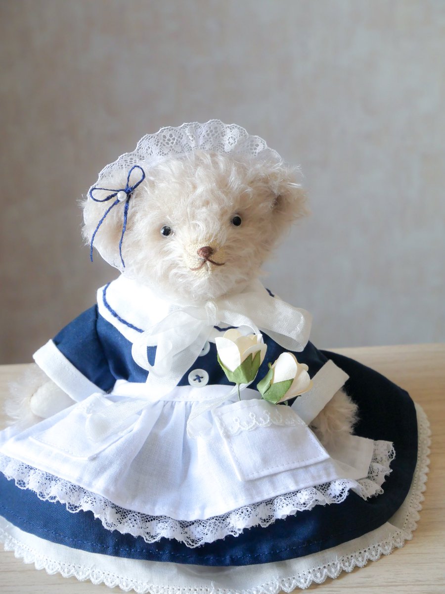 tomoriii_bear's tweet photo. gallery hydrangeaさまの企画展『#波音を待つ夜に』へ出展いたします🐚

穏やかな夜のひとときを
一緒に過ごしたくなるような、
小さなテディベアが生まれました。

✦ 波音を待つ夜に

2026.10.2  Fri — 11 Sun
曳舟 • gallery hydrangea 
13:00 - 18:30
※最終日は17時まで

#gallery_hydrangea https://t.co/zgYJBFrTx9